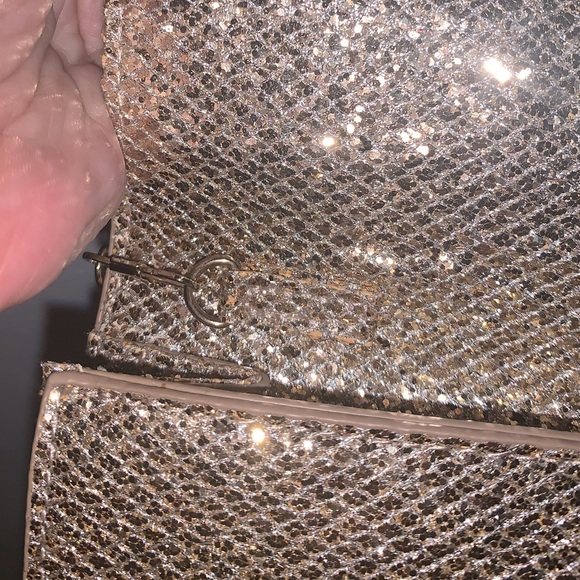 ALDO Sparkly Gold clutch/handbag - Picture 7 of 13